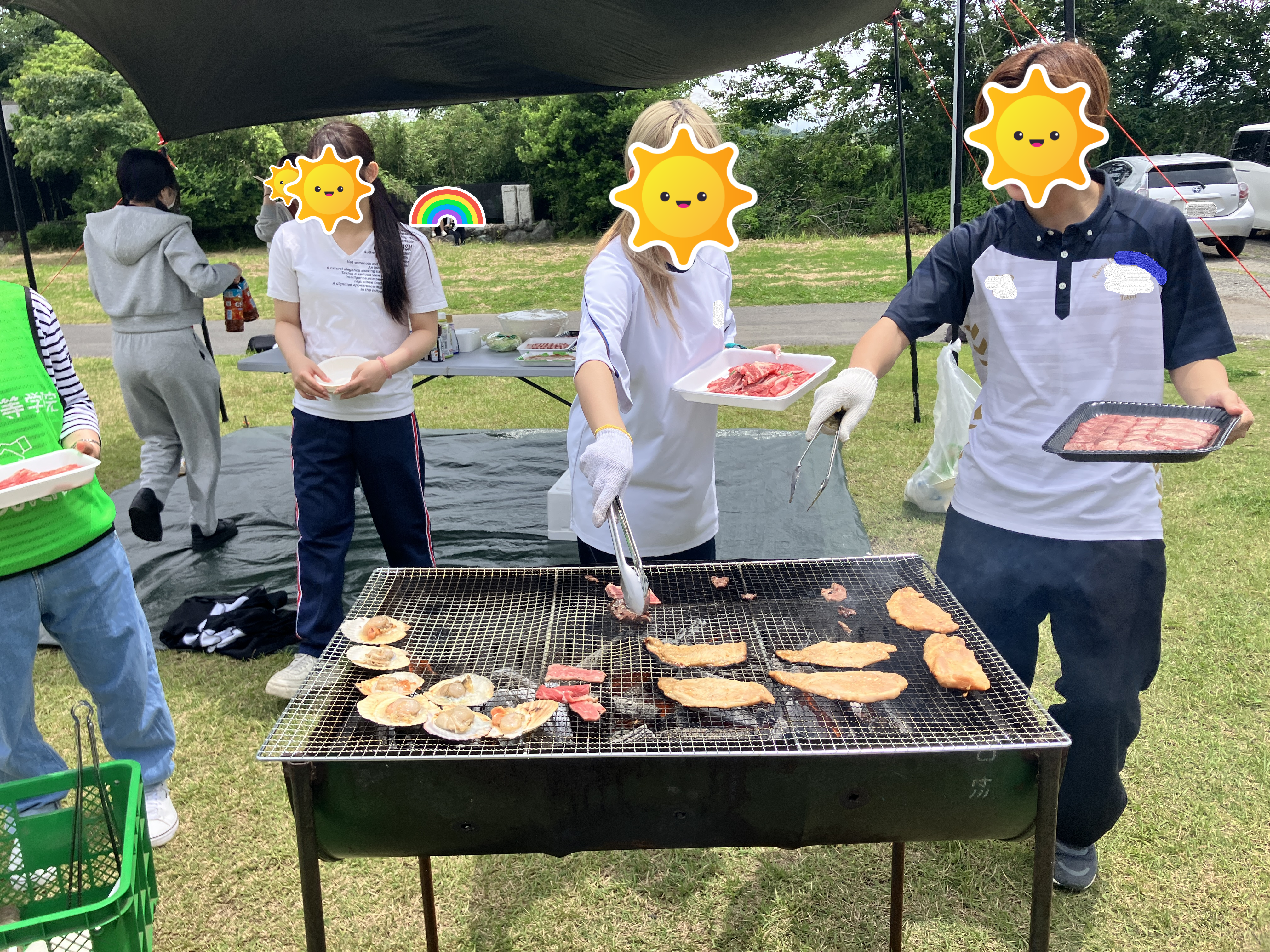 キャンプ実習⛺