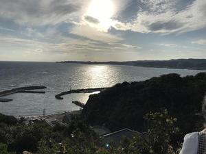 メキシコ塔からの海(夕方).JPG